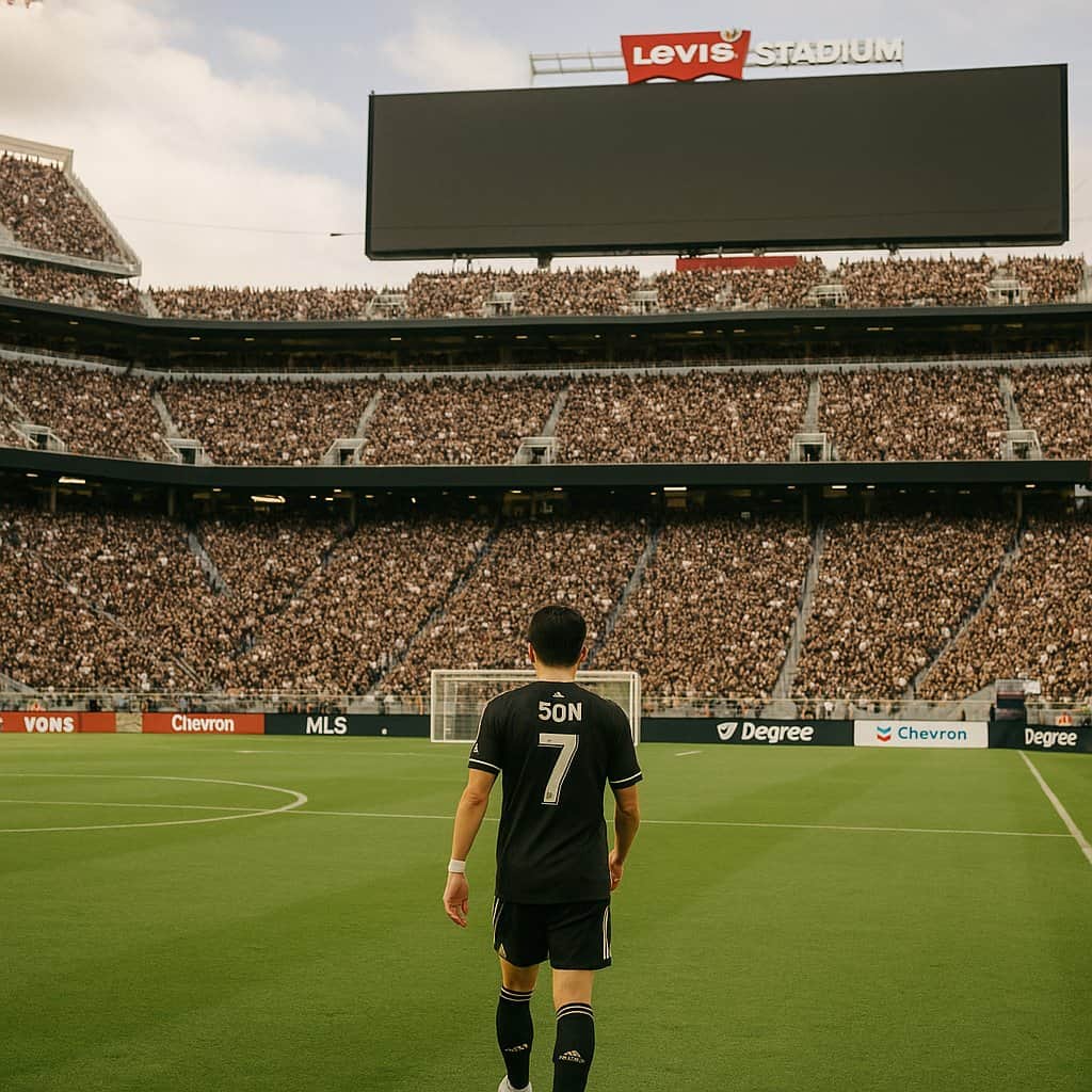 Levi’s Stadium filled with fans during Son Heung-min’s MLS match