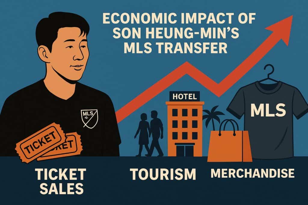 Economic impact of Son Heung-min’s MLS transfer, ticket sales, and merchandise