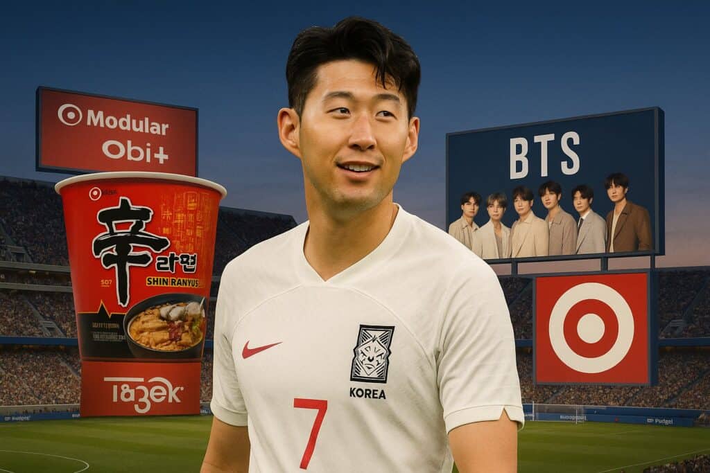 Korean Wave synergy with Son Heung-min, K-pop, and Korean brands in the U.S